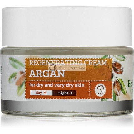 Farmona Herbal Care Argan Oil Day and Night Nourishing Regenerating Cream - 50 ml, for Dry Skin