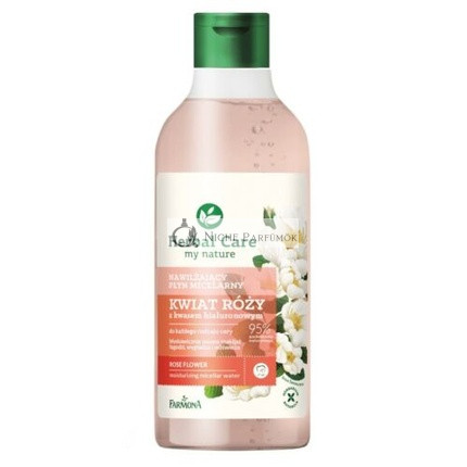 Herbal Care Rose Micellar Water with Hyaluronic Acid 400ml