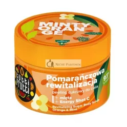   TUTTI FRUTTI Revitalizing Body Sugar Scrub Orange and Mint + Energy Shot C 300g