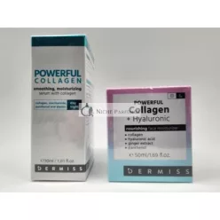   DERMISS Collagen & Hyaluronic Acid Face Cream + Collagen Face Serum Set