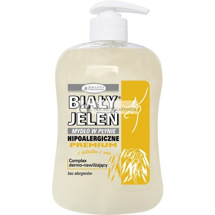 Premiom Liquid Soap with Oat Extract Moisturizing Cream 300ml by Bia?y Jele?