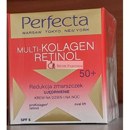 Perfecta Multi-Collagen RETINOL Firming Anti-Wrinkle Face Cream 50+ - In Foil