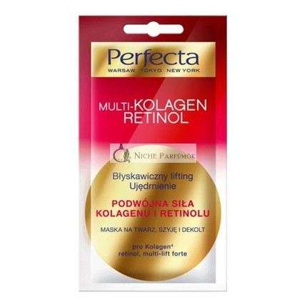 Perfect Multi Collagen Retinol Face, Neck, and Decollete Mask 8ml