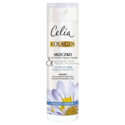 Celia Collagen Face Cleansing Milk and Eye Makeup Remover 200ml