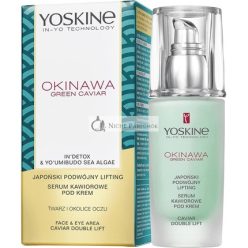   Yoskine Okinawa Green Caviar Anti-Wrinkle Double Lift Face Serum 15ml