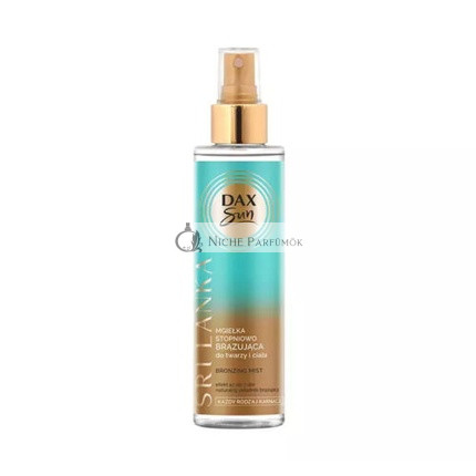 DAX Sun Sri Lanka Vegan Gradual Tanning Spray for Face and Body 200ml