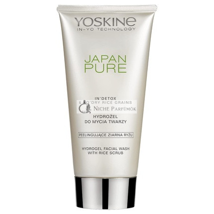 Yoskine Japan Pure Hydrogel Facial Wash with Rice Scrub