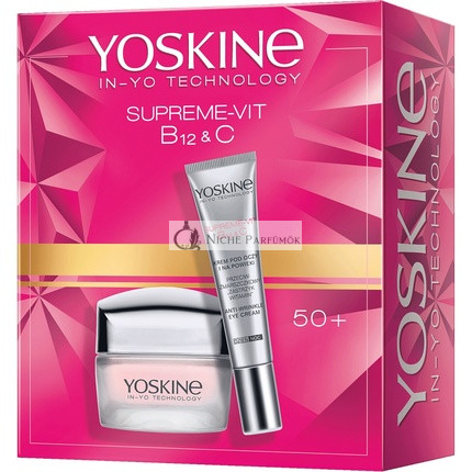 Yoskineset Supreme-Vit B12c Moisturizing Anti-Wrinkle Cream 50ml And Eye Cream 15ml