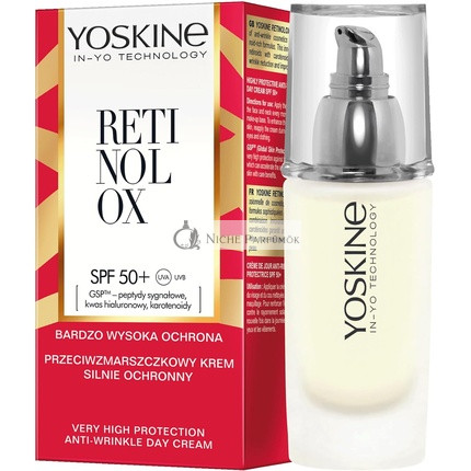 Yoskine Retinolox Anti-Wrinkle Day Cream with High SPF 50+