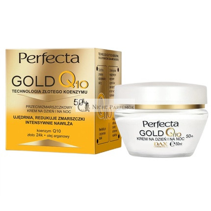 Perfecta Gold Anti-Wrinkle Face Cream Q10 50ml