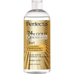   Perfecta 24k Gold Rose Oil Micellar Liquid 400ml - Cleansing And Hydrating