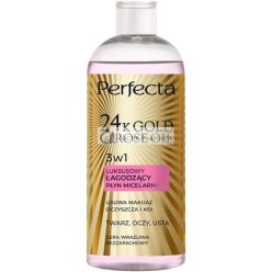   Perfecta 24k Gold Rose Oil Micellar Liquid For Sensitive Skin 400ml