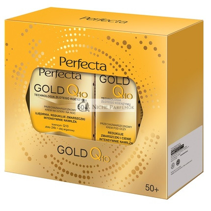 Perfectaset Gold Q10 Day And Night Cream 50ml And Anti-Wrinkle Eye Cream 15ml