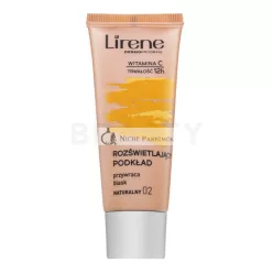   Lirene Brightening Fluid with Vitamin C 02 Natural Fluid Makeup for Even Skin Tone 30 ml