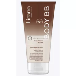   Lirene 92% Natural Body Make Up Balm Glowing Tan Effect Vegan 175ml