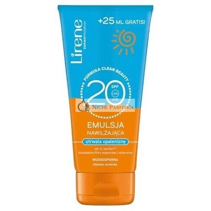 Lirene Sun Moisturizing Tanning Emulsion SPF20 175ml