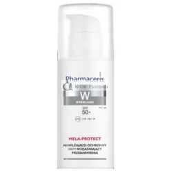  Pharmaceris W Mela-Protect Moisturizing And Protective Cream For Day Use Brightening Dark Spots Spf 50 50 Ml