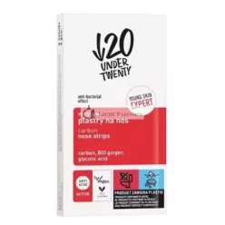 Under Twenty Carbon Nose Patches 4 Pieces