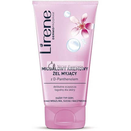 Lirene Almond Creamy Cleansing Gel with D-Panthenol for All Skin Types 150ml