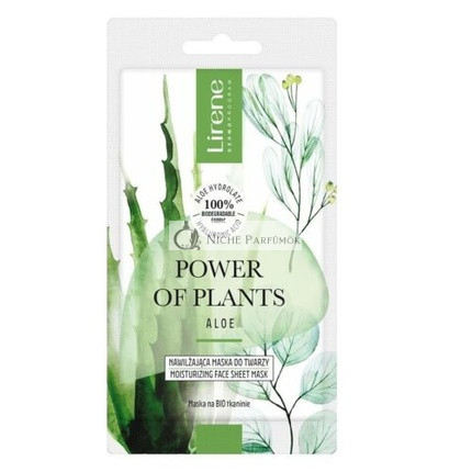 Power of Plants Moisturizing Face Mask Aloe 17g Lirene