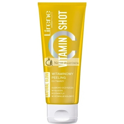 Lirene Radiance Boost Vitamin Shot Exfoliating Facial Scrub - 75ml For Smooth Revitalized Skin