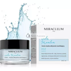   Miraculum Moisturizing Cream Mask with Hyaluronic Acid and Thermal Water 50ml
