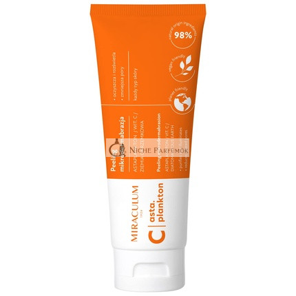 Miraculum Asta.Plankton C Microdermabrasion Peeling 98% Natural Ingredients Environmentally Friendly Vegan 100ml
