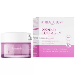   Miraculum Collagen Pro-Skin Day Cream Anti-Wrinkle Face Cream Revitalizes Smooths Wrinkles Collagen Kombucha For All Skin Types For Day & Night 50ml