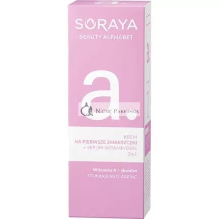 Soraya Beauty Alphabet Wit.A. First Wrinkle Cream + Vitamin Serum 2in1