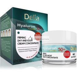   Delia Hyaluron Fusion Day & Night Face Cream Anti Wrinkle Anti Aging Lifting Concentrate Verbena Extract 50ml