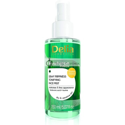 Delia Cosmetics Hyaluron Fusion Tonifying Face Mist with Hyaluronic Acid 150ml