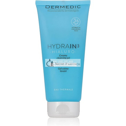 DERMEDIC HYDRAIN 3 HIALURO Creamy Face Wash 200ml