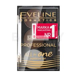 Eveline All in One Eyebrow Set Eyebrow Grooming Set 02 1.7 g