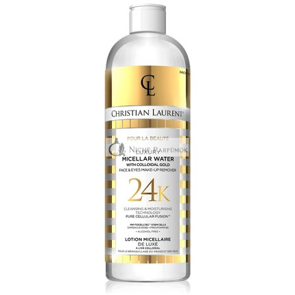 Cristian Laurent Luxury Micellar Water with Colloidal Gold Face and Eyes Make up Remover 16.9oz