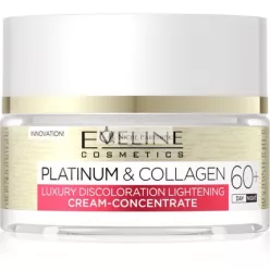   Eveline Cosmetics Platinum & Collagen Anti-Wrinkle Day and Night Cream 60+ 50 ml