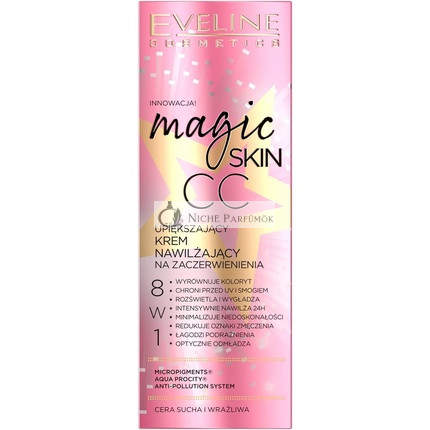 Eveline Cosmetics Magic Skin CC Moisturizing Cream Anti-Redness 8in1 50ml