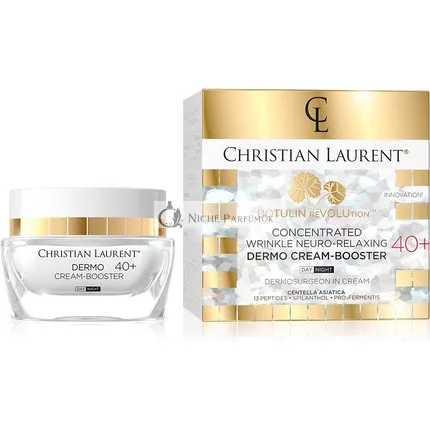Christian Laurent Concentrated Dermo-Booster Cream 40+ 50ml Wrinkle Reduction Visible Firming for Day and Night