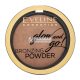 Eveline Glow And Go! Bronzing Powder Bronzer for Unifying and Brightening Skin 02 Jamaica Bay 8.5 g