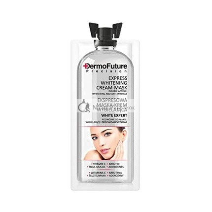 DERMOFUTURE EXPRESS Mask Vitamin C + Snail Mucus for Hyperpigmentation and Age Spots 12ml