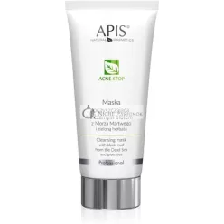   Apis Professional Acne Stop Cleansing Mask with Green Tea and Dead Sea Black Mud 200ml