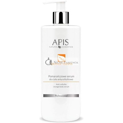 APIS Orange Terapis Orange Cellulite Serum for Body with Guarana, Bitter Orange, Ginkgo, and Pomegranate 500ml