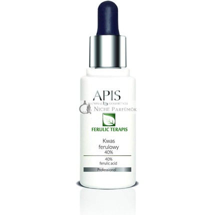 APIS Ferulic Terapis Ferulic Acid 40% Hydration Protection and Smoothness of the Facial Skin 30ml