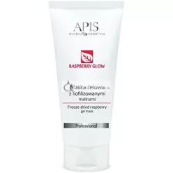   APIS Raspberry Glow Gel Mask with Freeze Dried Raspberries, Hyaluronic Acid and Ceramides 200ml