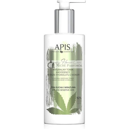 APIS Cannabis Home Care Soothing Facial Toner with Cannabis Fragrance Water and Hyaluronic Acid 300ml