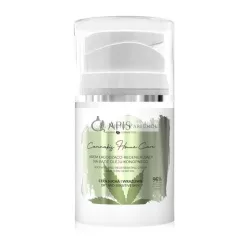   APIS Cannabis Home Care Soothing and Regenerating Face Cream with Cannabis Fragrance Water, Shea Butter, and Hyaluronic Acid 50ml