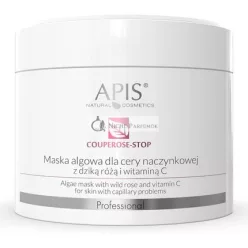   Apis Professional Couperose Stop Wild Rose and Vitamin C Algae Mask for Capillary Skin 100g