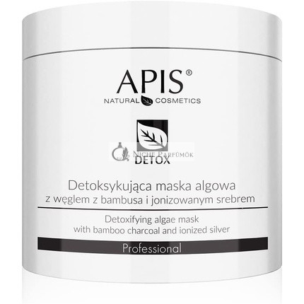 APIS Detoxifying Algae Mask with Bamboo Charcoal and Ionized Silver 200g