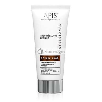 Apis Coffee Shot Hydrogel Peeling with Coffee Acid and Arabica Coffee Beans 200ml
