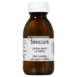   BINGOSPA Anti-Aging Grape Seed Oil for Seborrheic and Acne Skin, Skin Inflammation and Eczema, Joint Pain 100ml