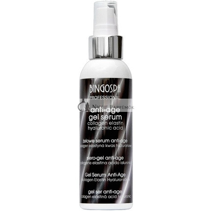 Anti Age Gel Serum with Collagen Elastin Hyaluronic Acid 150g BINGOSPA